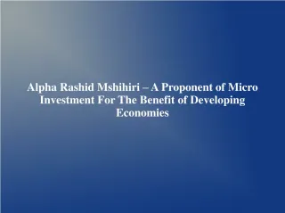 Alpha Rashid Mshihiri