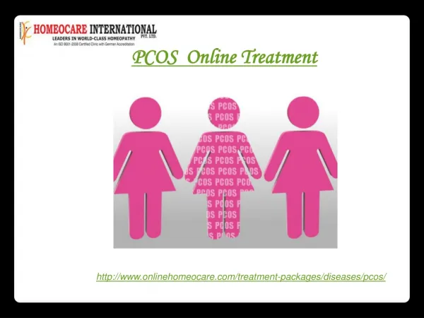 Online PCOS homeopathy treatment