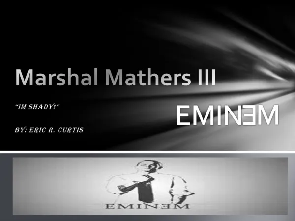 Marshal Mathers III