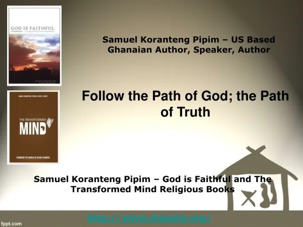 Religious Samuel Koranteng Pipim Books