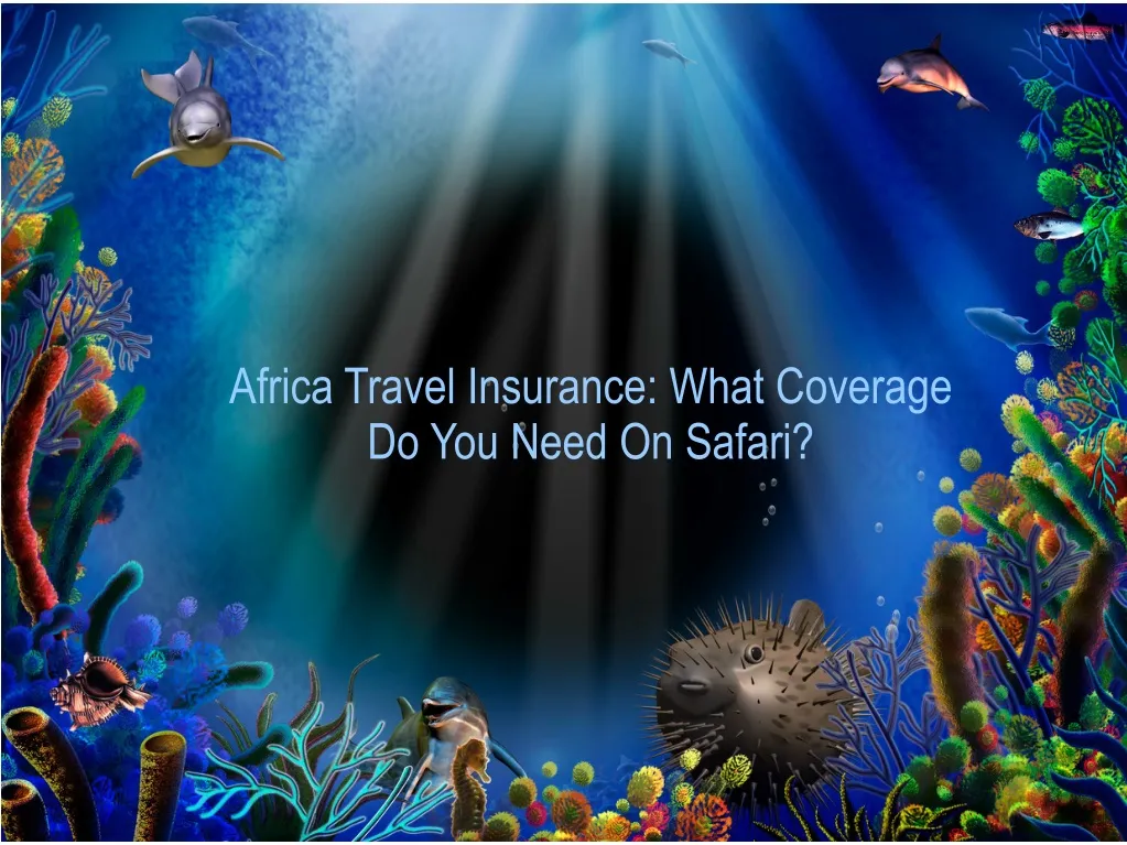 africa travel insurance what coverage do you need