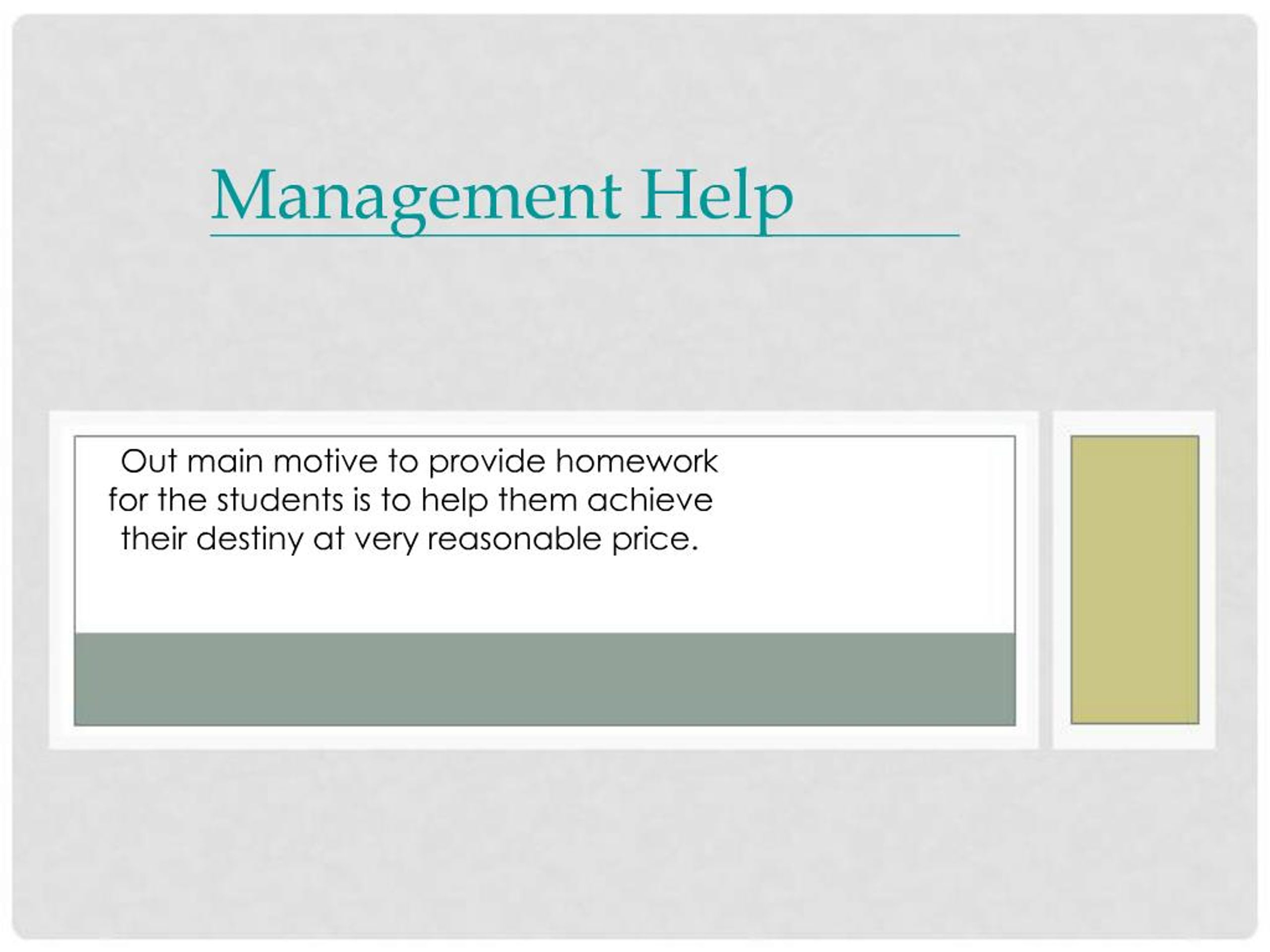 PPT - Managment help PowerPoint Presentation, free download - ID:1360882