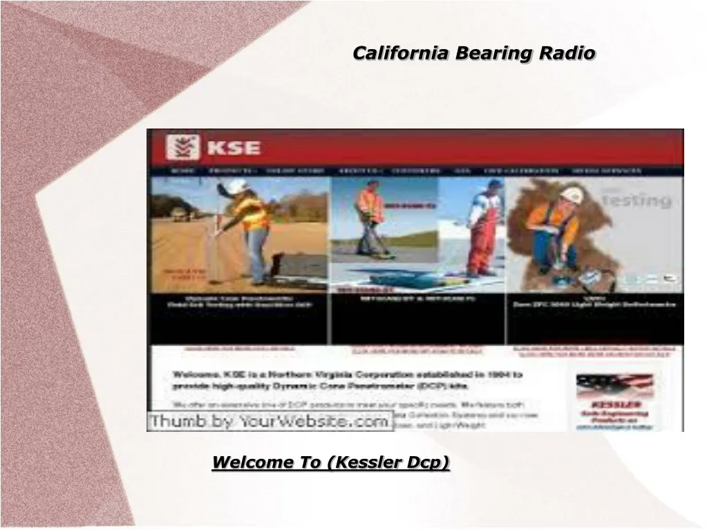california bearing radio