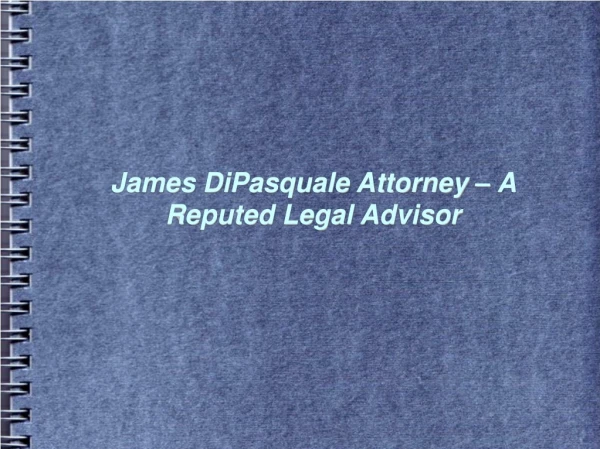 james dipasquale attorney