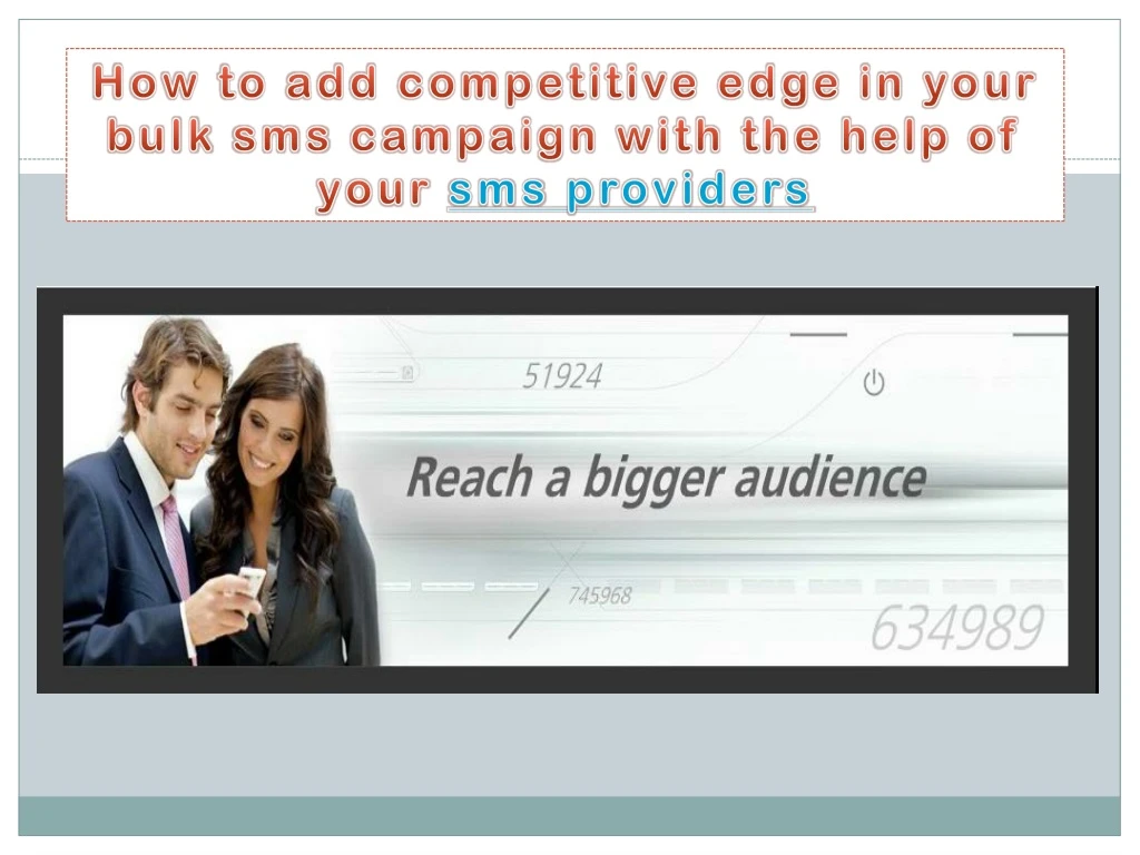 how to add competitive edge in your bulk