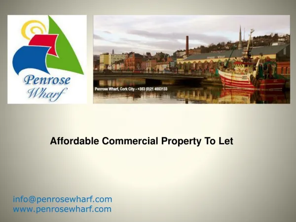 Affordable Commercial Property To Let