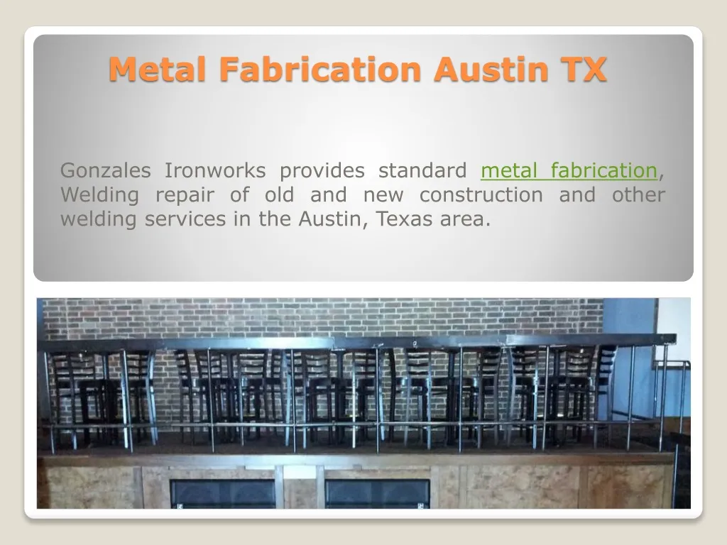 metal fabrication austin tx