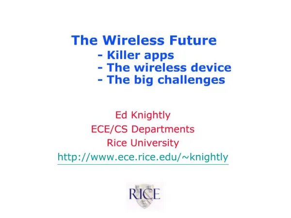 The Wireless Future