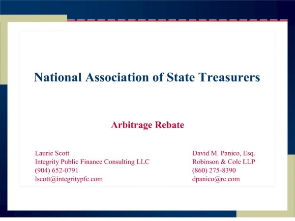 national association of state treasurers