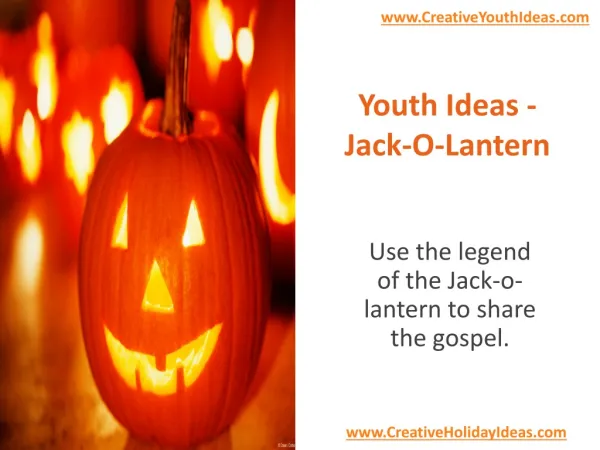 Youth Ideas - Jack-O-Lantern