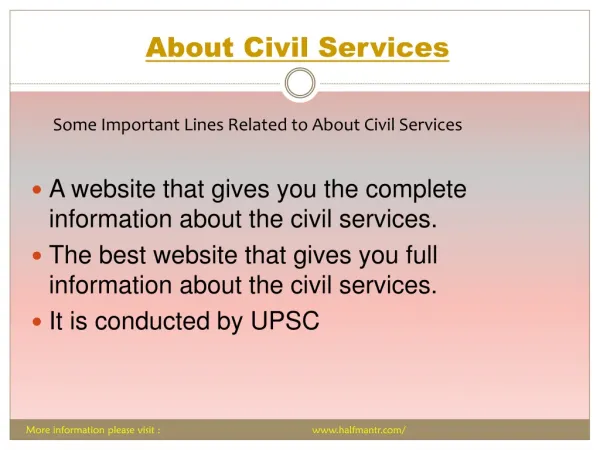We all know about civil services it takes lots of effort to