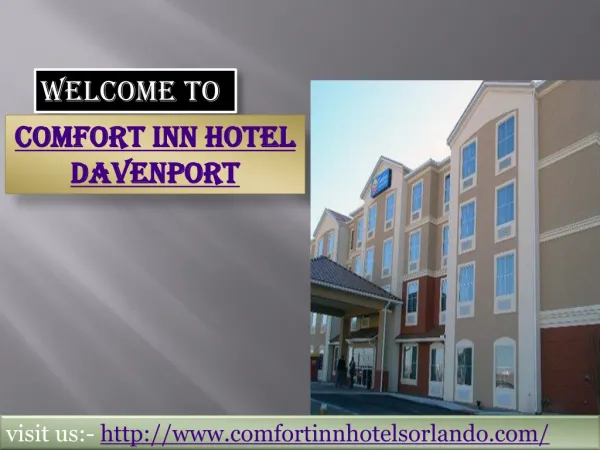 Comfort Inn hotel davenport