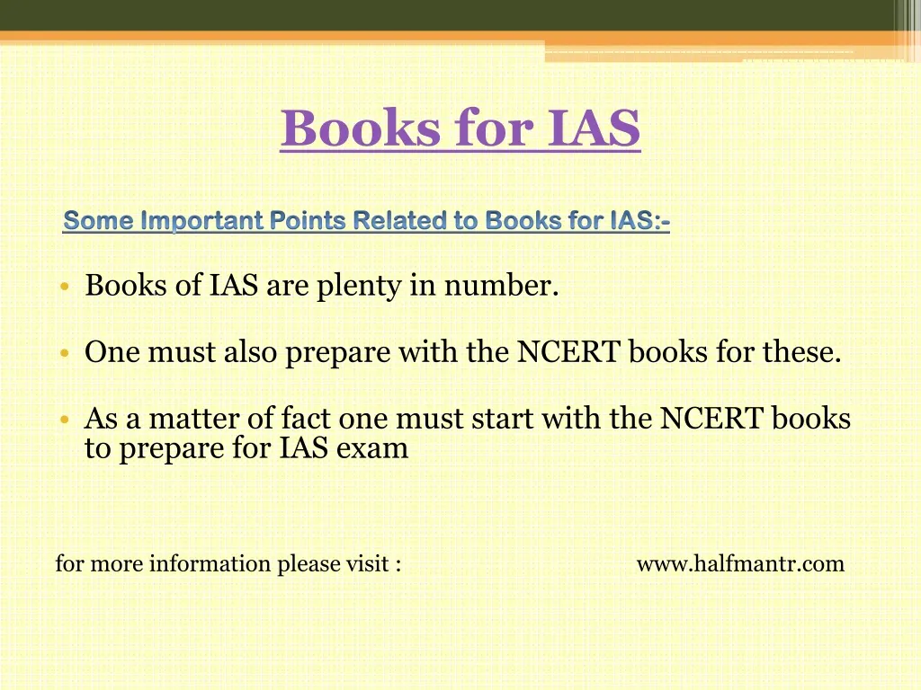 books for ias