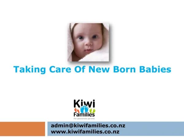 Taking Care of Babies - Kiwifamilies.co.nz
