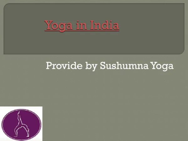 Yoga Certification India