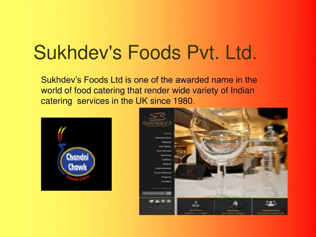 sukhdev s foods pvt ltd