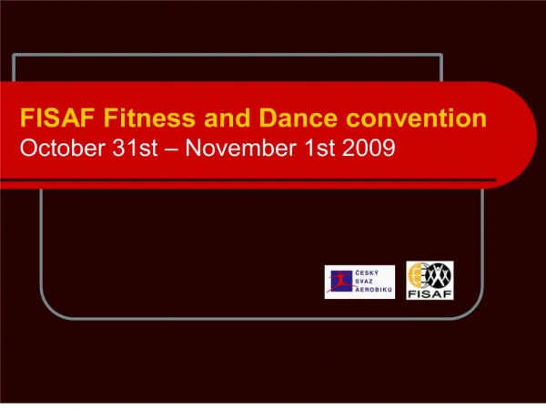 fisaf fitness and dance convention
