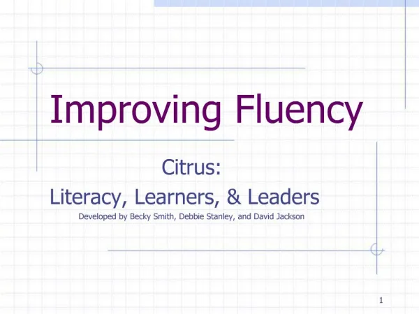 PPT - Mastering English Fluency: A Comprehensive Guide to Improving ...