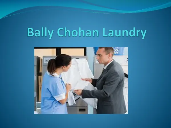 Bally Chohan Laundry