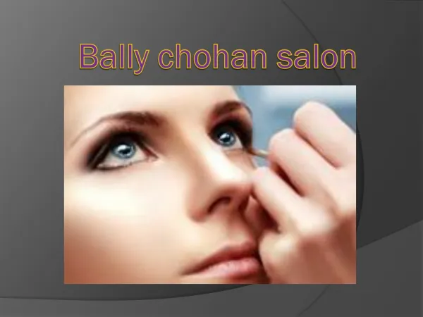 Bally Chohan Salon UK