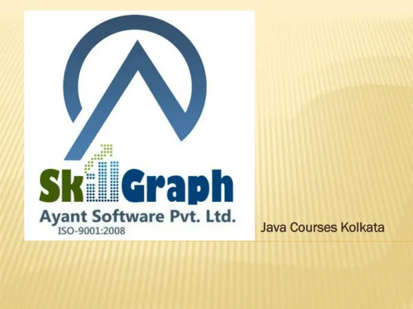 Java courses kolkata