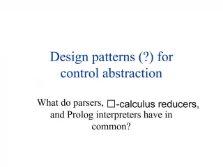 PPT - Control Response Patterns PowerPoint Presentation, free download ...