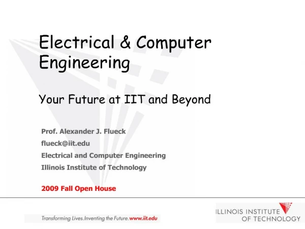 electrical computer engineering your future at iit and beyondelectrical computer engineering