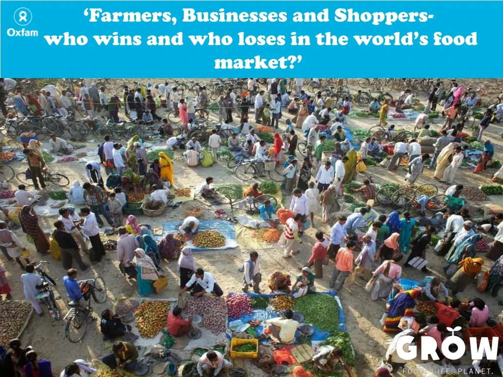 farmers businesses and shoppers who wins