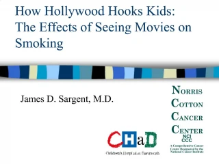 James D. Sargent, M.D. - slide 1