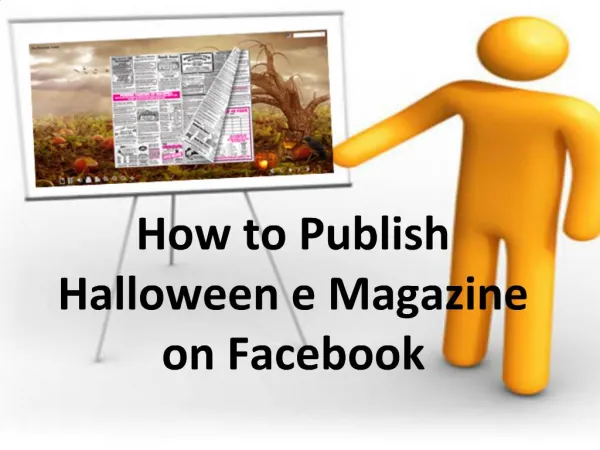 How to Embed Halloween magazine to Facebook Page