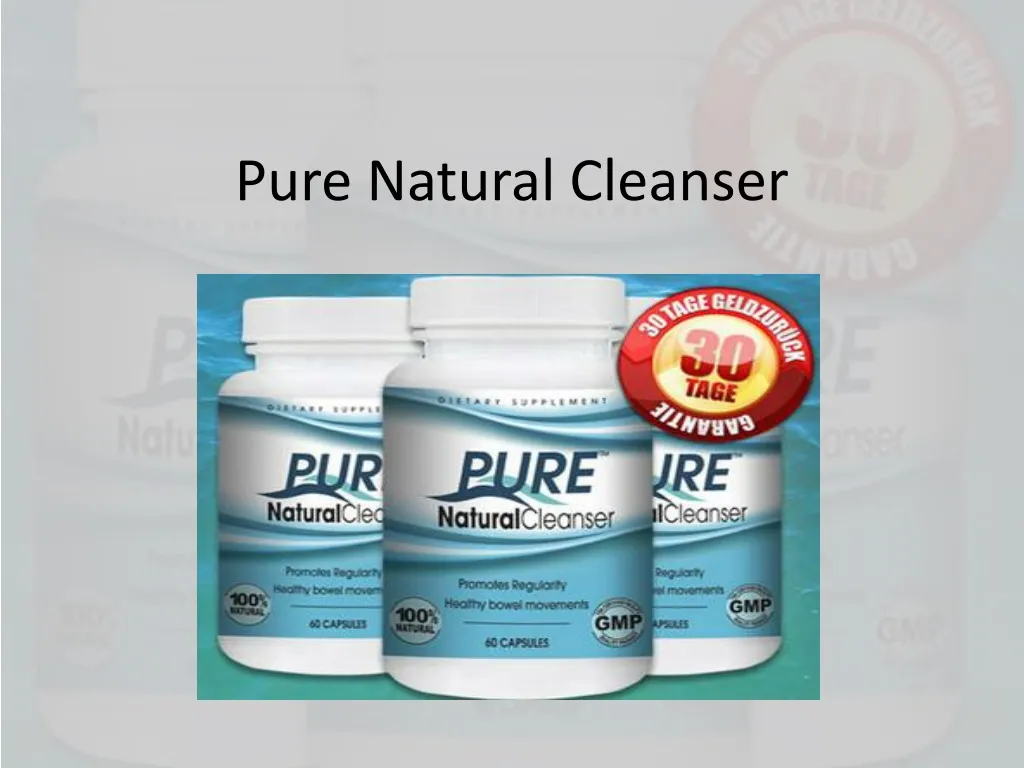 pure natural cleanser