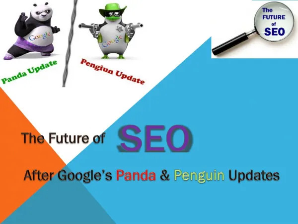 Future of SEO after Panda and Penguin update