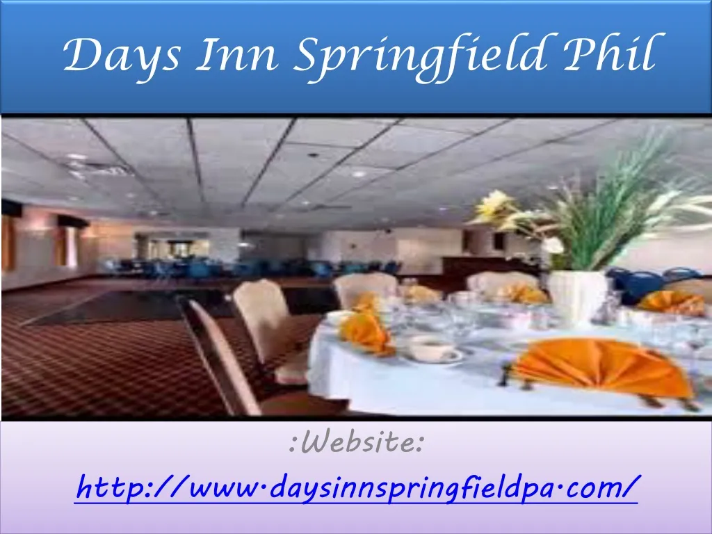 days inn springfield phil