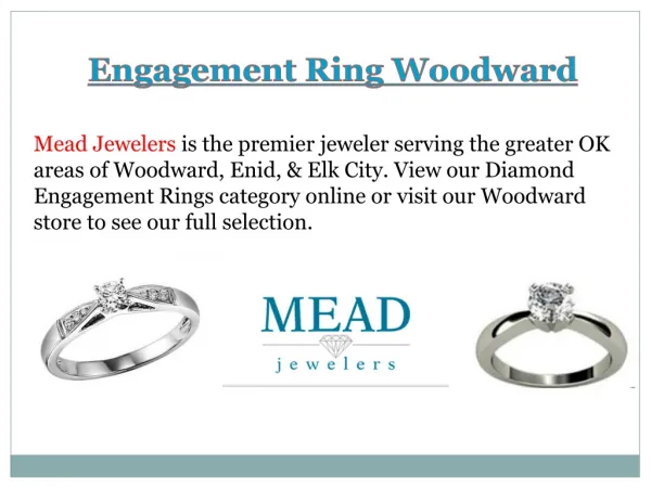 Engagement Ring Woodward