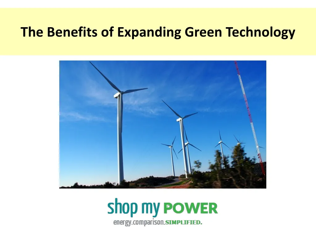the benefits of expanding green technology