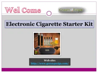 Electronic Cigarette Starter Kit - slide 1