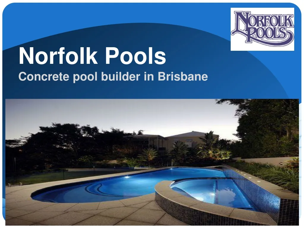 norfolk pools concrete pool builder in brisbane