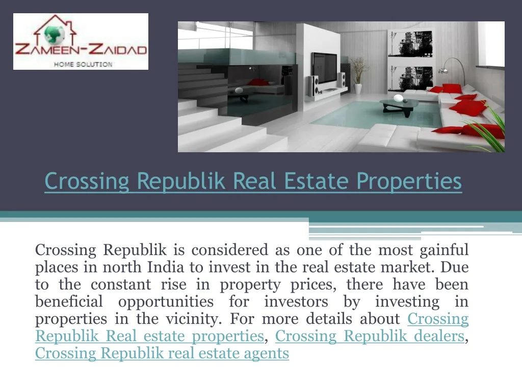 crossing republik real estate properties