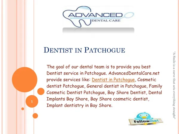 AdvancedDentalCare.net A Complete Dental Clinic in Patchogue