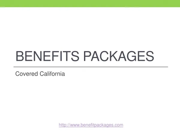 Getting to Know Benefits Packages