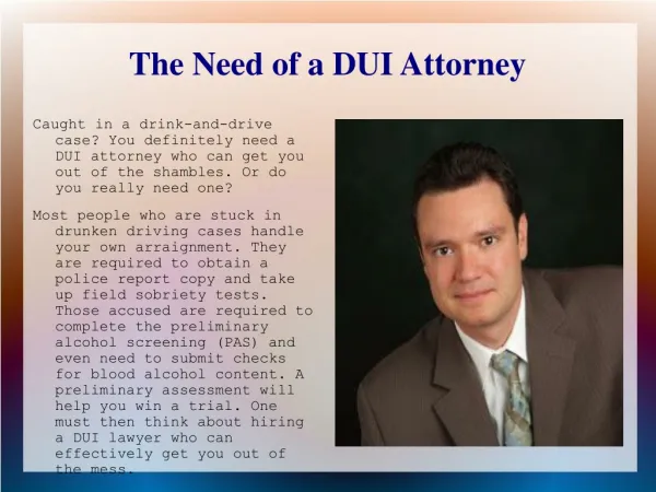Do You Need a Denver DUI Attorney?