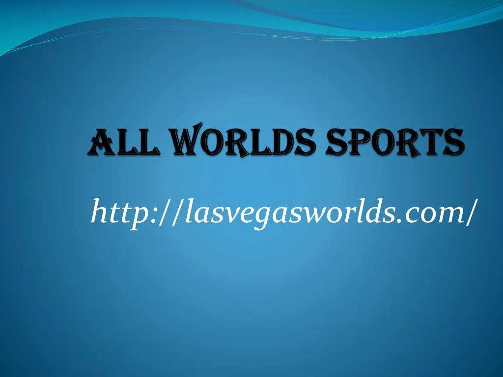 all worlds sports