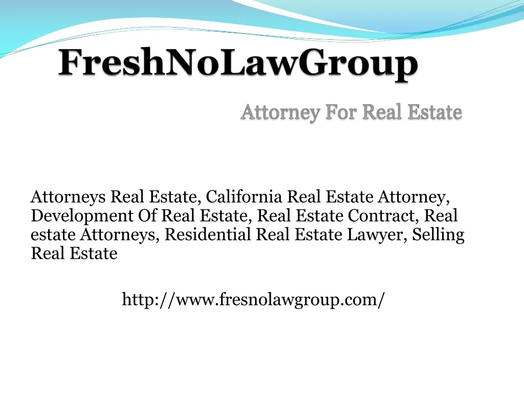 freshnolawgroup attorney for real estate