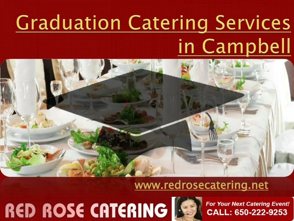 graduation catering services in campbell