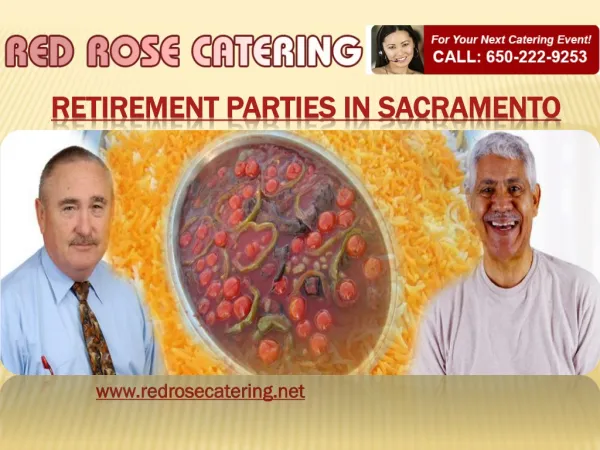 Retirement Party Sacramento