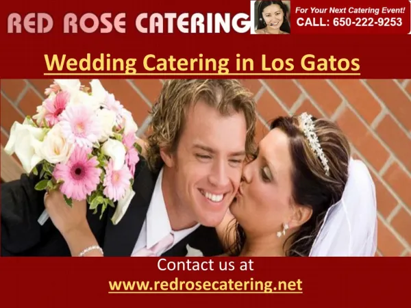 Wedding Catering Los Gatos