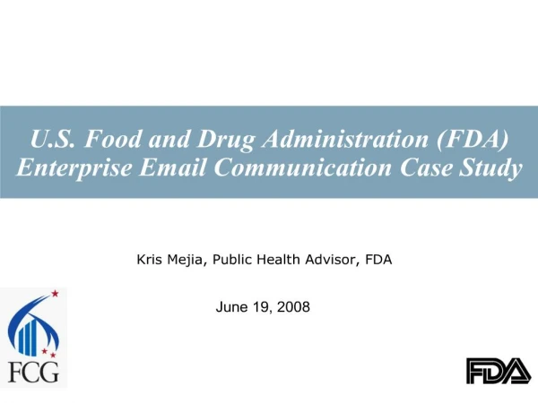 u.s. food and drug administration fda enterprise email ...