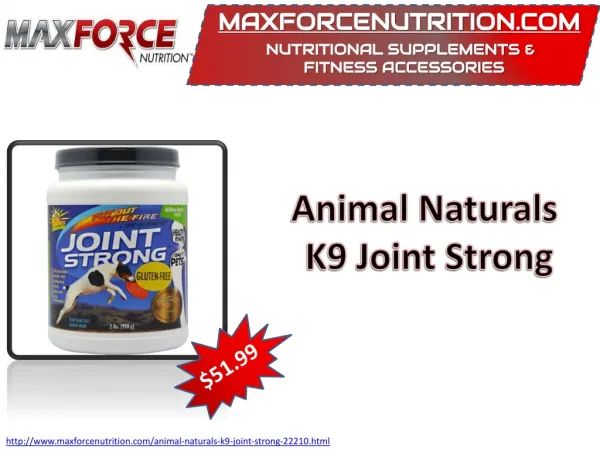 Animal Naturals K9 Joint Strong