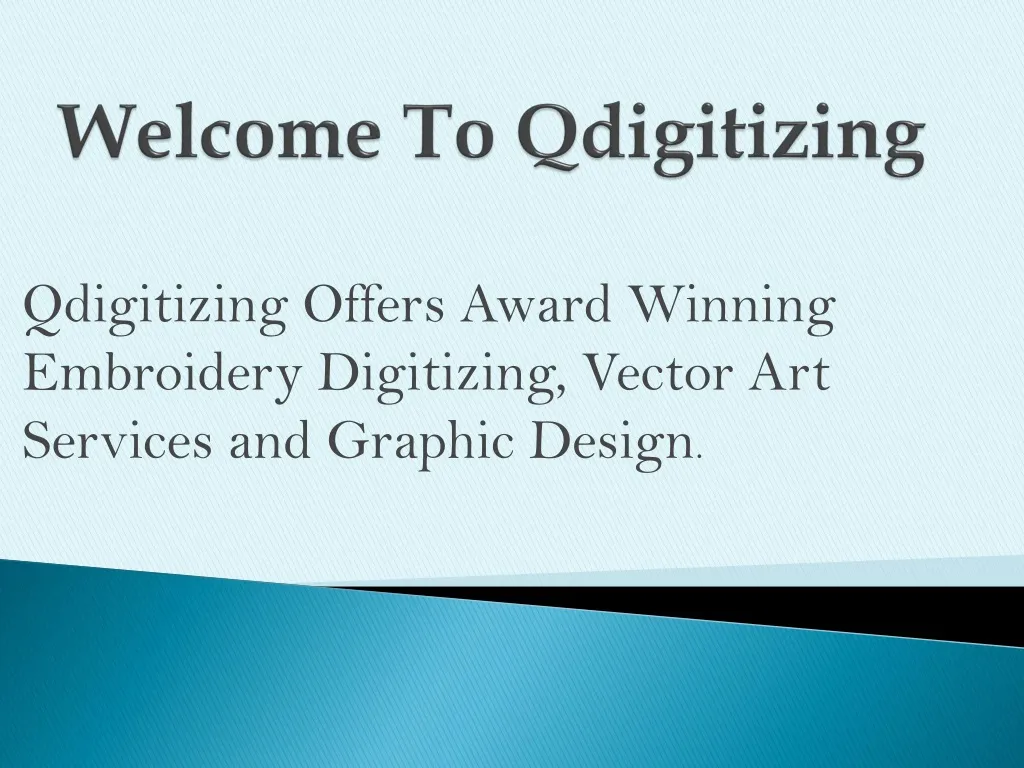 welcome to qdigitizing