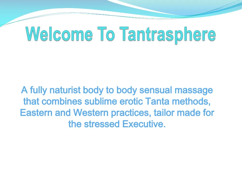 welcome to tantrasphere